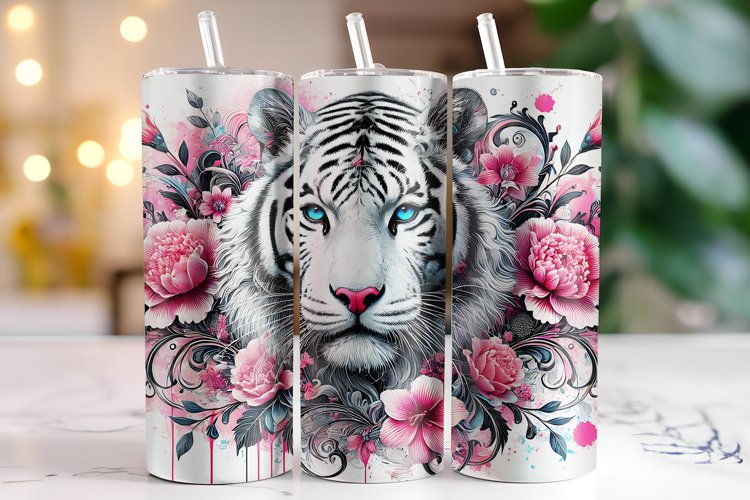 Tiger Tumbler Wrap | Sublimation | Tumblers