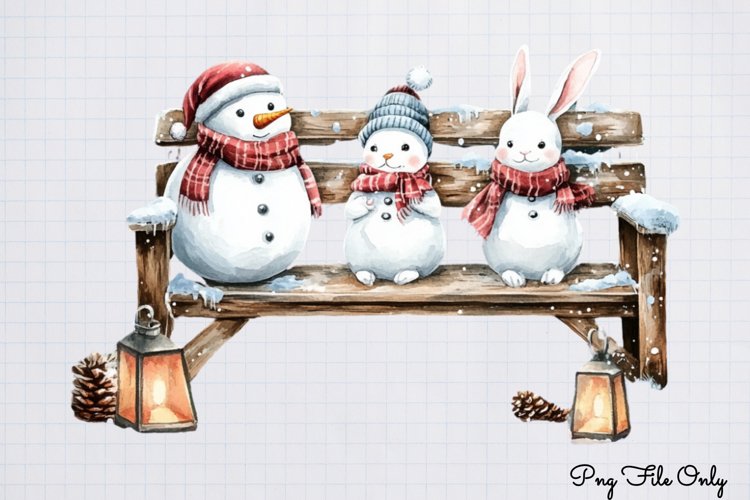 Rustic Christmas Clipart Image 17