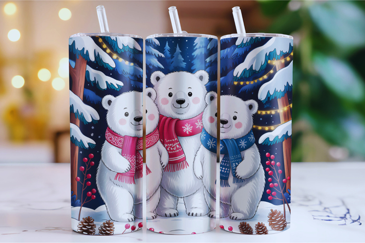 Christmas Tumbler Wrap