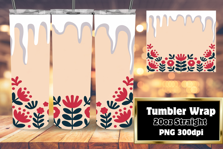 EXQUISITE 20oz Tumbler PNG Template , Christmas