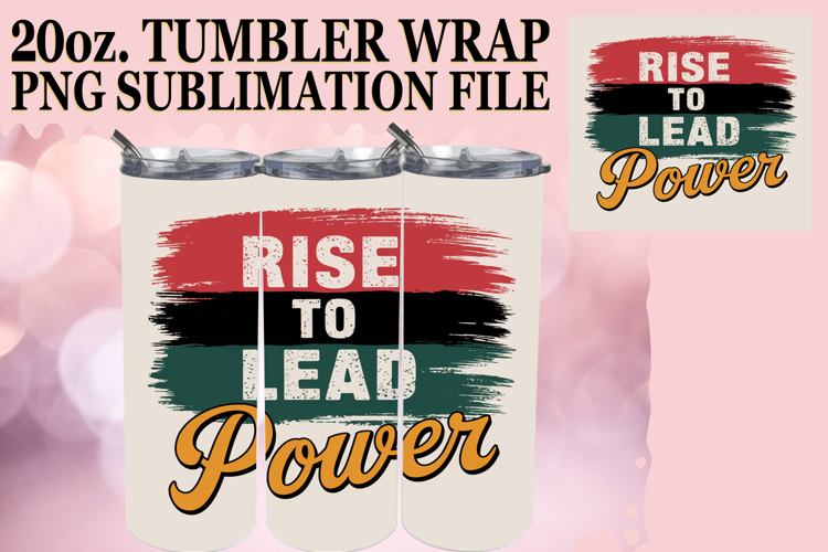 ENCHANTING VIBES 20oz TUMBLER WRAP, Juneteenth