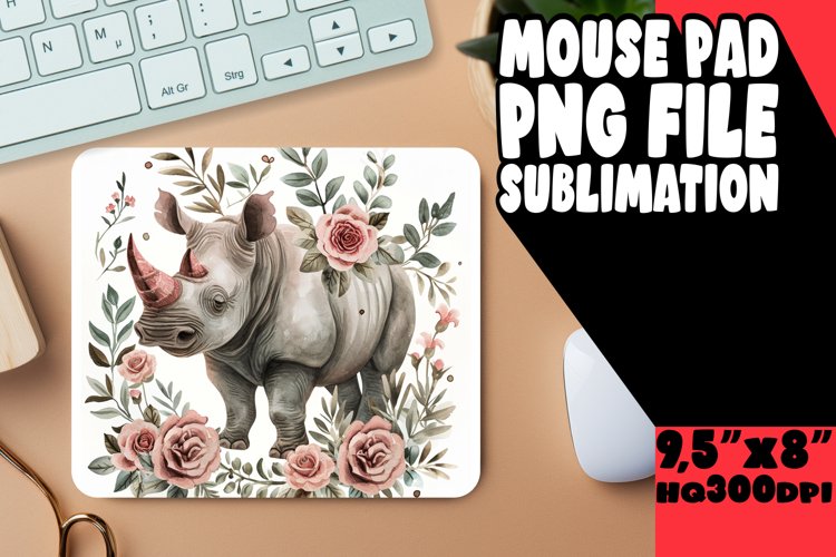 Creative Watercolor Creatures - Sublimation Pad