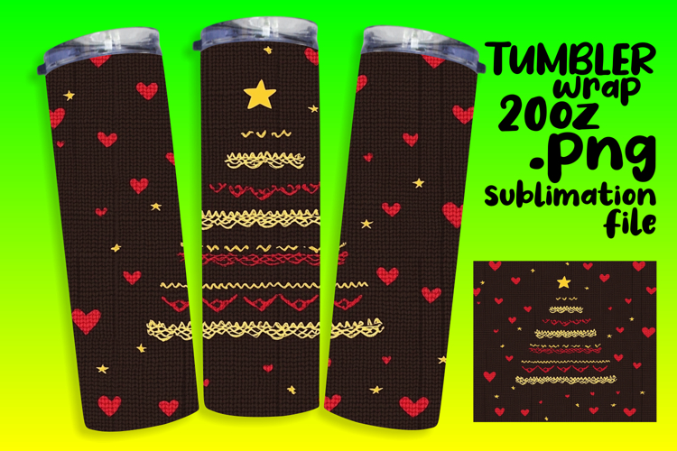 Christmas Tumbler Wrap Image 9
