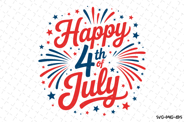 Happy 4th of July svg, America, Patriotic 4th of july svg