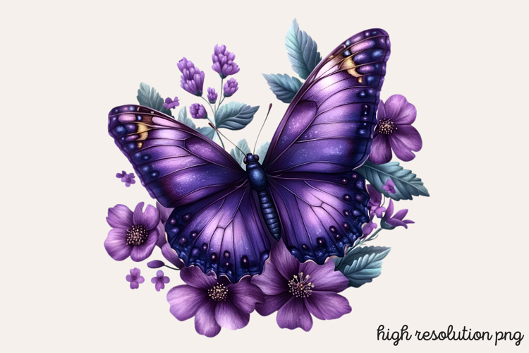 Watercolor Flowers Svg Image 22