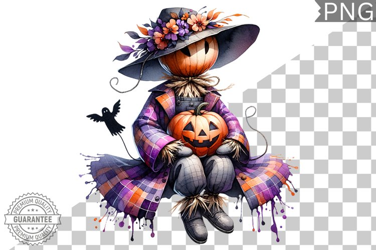Scarecrow Clipart Image 13