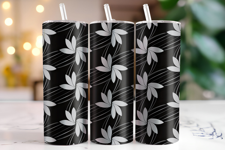 Flowers Tumbler Wrap | Sublimation | Tumblers