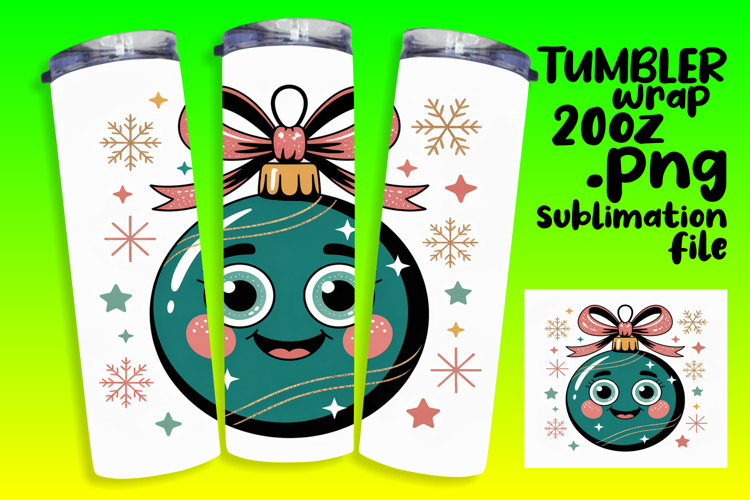 Christmas Tumbler Wrap Image 7
