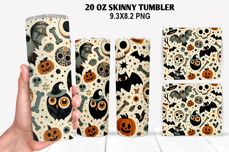 Halloween Tumbler Wrap Image 19