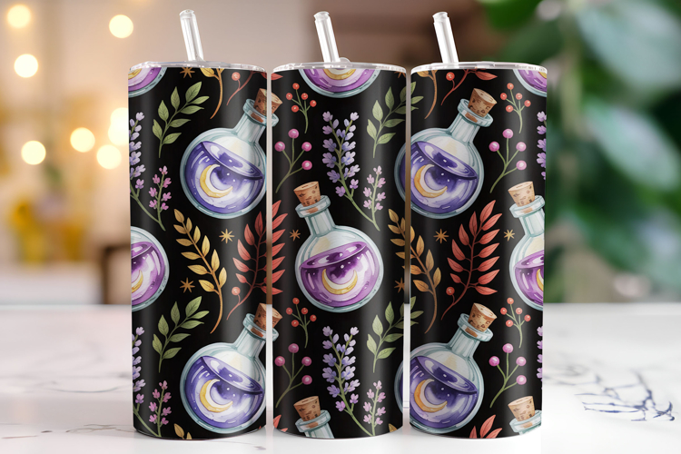Halloween Tumbler Wrap Image 11