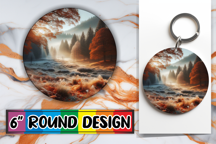 Enchanted Circle Keychain Magic, Autumn