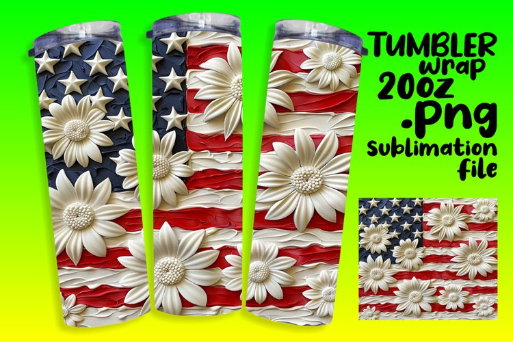 American Flag Sublimation Image 8