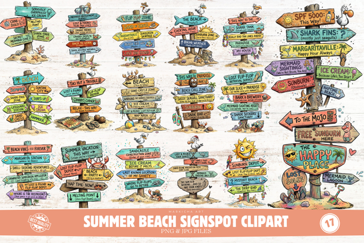 Beach Summer Clipart Image 10