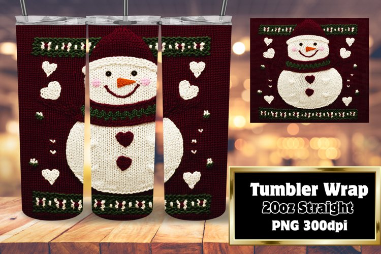 Christmas Tumbler Wrap Image 2