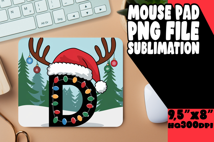 Whimsical MOUSE PAD Fun Designs, Christmas