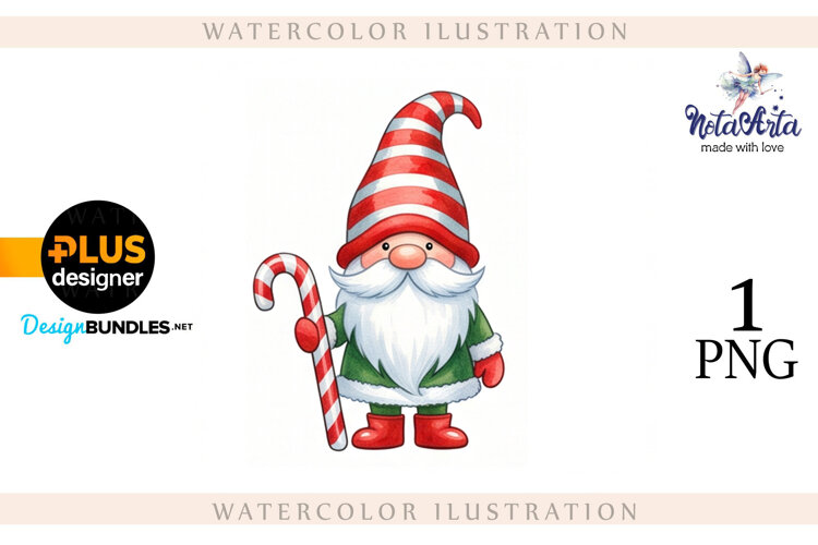 Christmas Gnome Santa example image 1