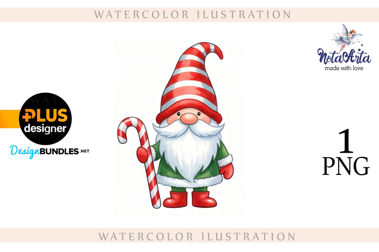 Christmas Gnome Santa