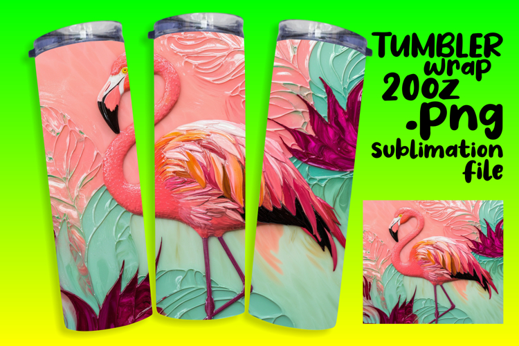 Cute Flamingo Clipart Image 3