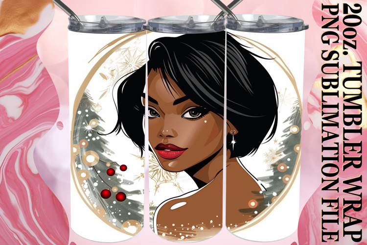 Christmas Tumbler Wrap Image 2