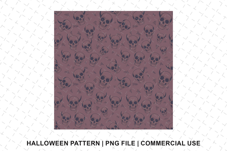 Skull Seamless Pattern Image 23