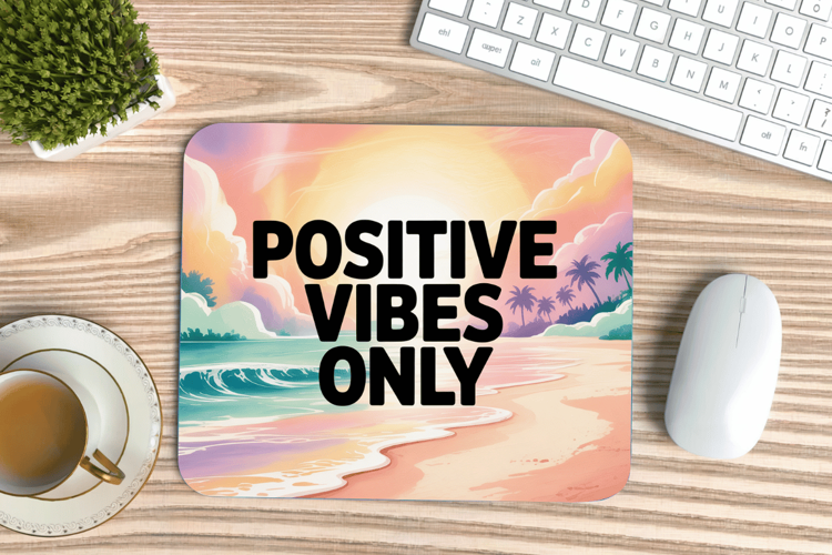 Inspirational Quotes Mouse Pad, Motivational PNG Sublimation