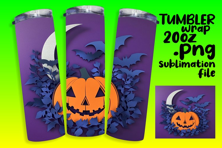 Halloween Tumbler Wrap Image 6
