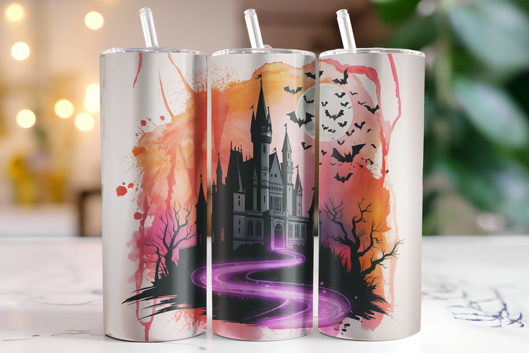 Halloween Tumbler Wrap Image 24