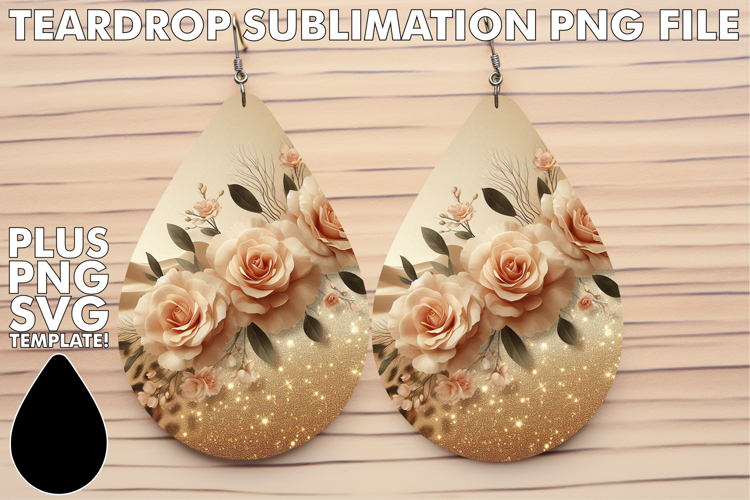 Cute Teardrop Earrings Designs, Leopard Prints