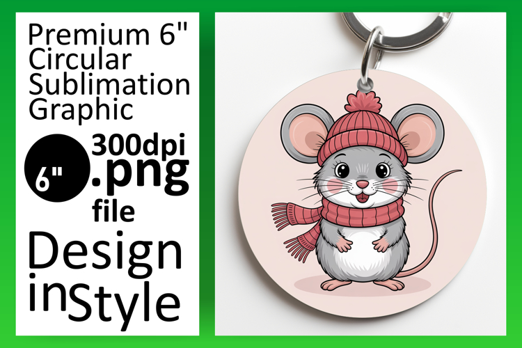 Creative Keychain Round Design PNG , Valenines Animals