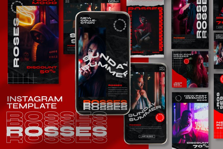 Rosses Instagram Template example image 1