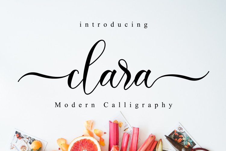 Clara Script example image 1