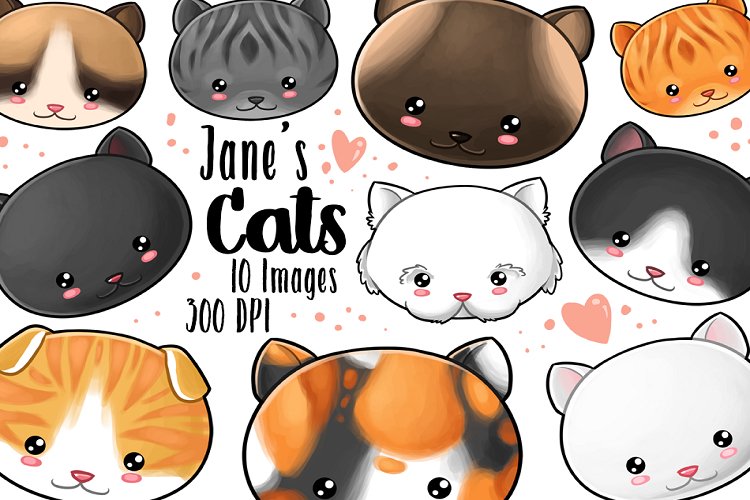 Cute Cat Clipart Image 2