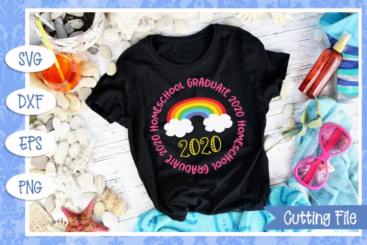 Homeschool Graduate 2020 SVG File