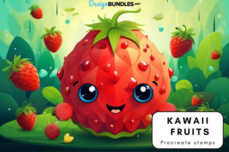 Procreate, Kawaii fruits