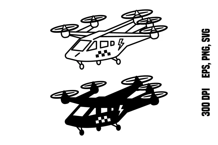 Air Taxi Icons