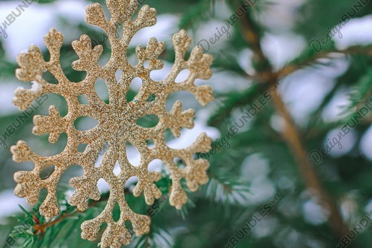 New Year, Merry Christmas background with space for text example image 1