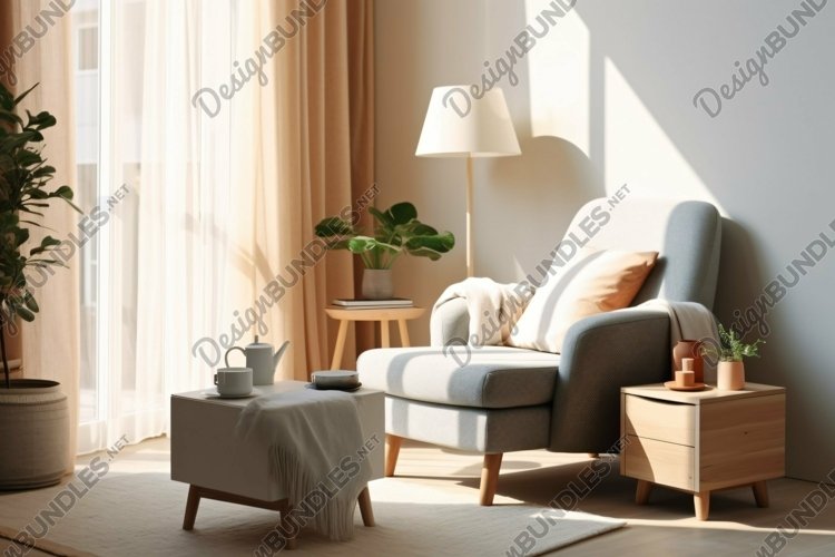Classic Comfort Italian Living Room Elegance 129 example image 1