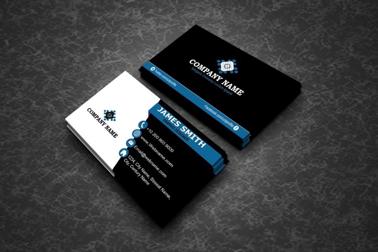 Creative Modern Business Cards example image 1