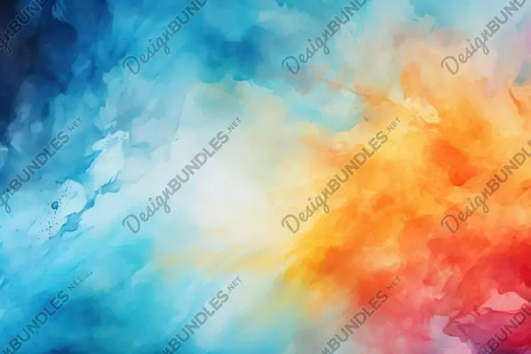 Abstract Watercolor Background Wallpaper