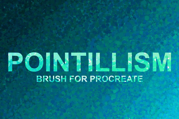 Pointillism brush for procreate 5