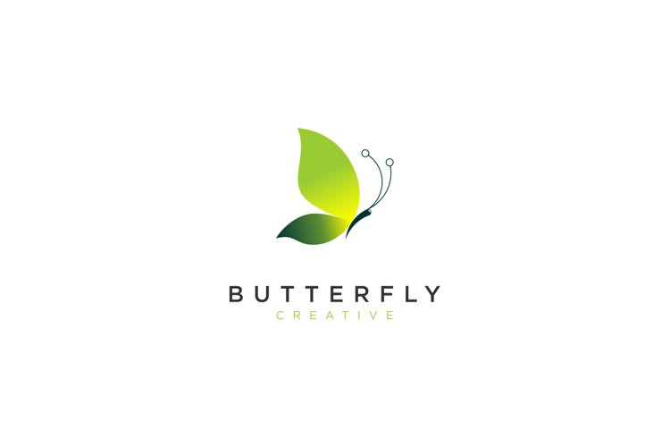 Colorful Butterfly Logo example image 1