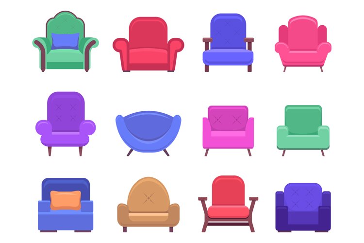 Armchair Clipart Image 16