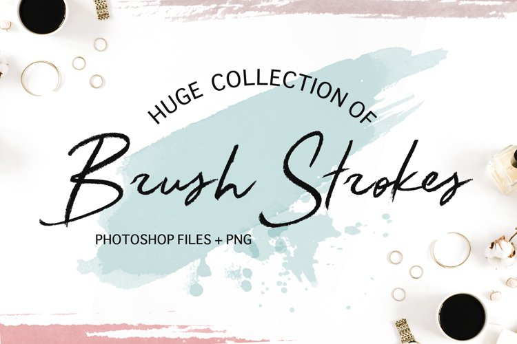 Watercolor brushes collection example image 1