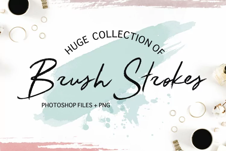 Watercolor brushes collection