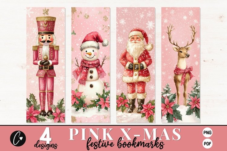 Printable Christmas Bookmark Image 23