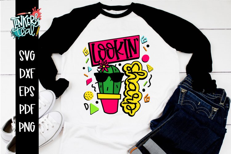 Lookin Sharp Cactus Girl SVG example image 1