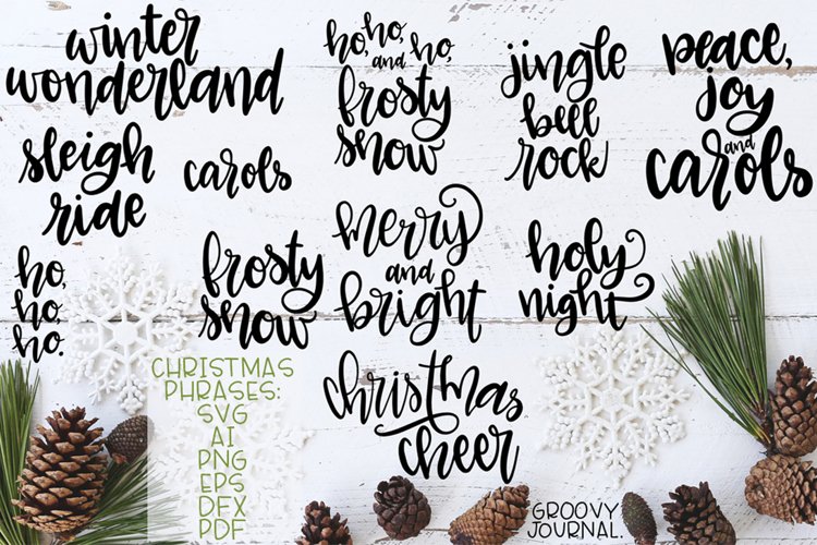 Christmas Word Art example image 1