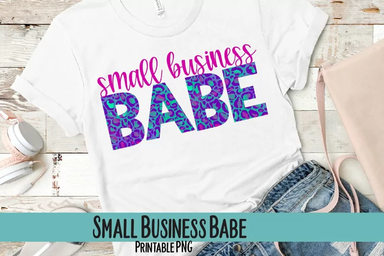 Small Business Babe Sublimation PNG