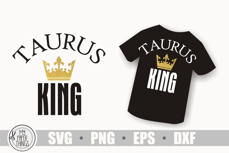 Taurus svg, Birthday svg, Zodiac sign svg example image 1
