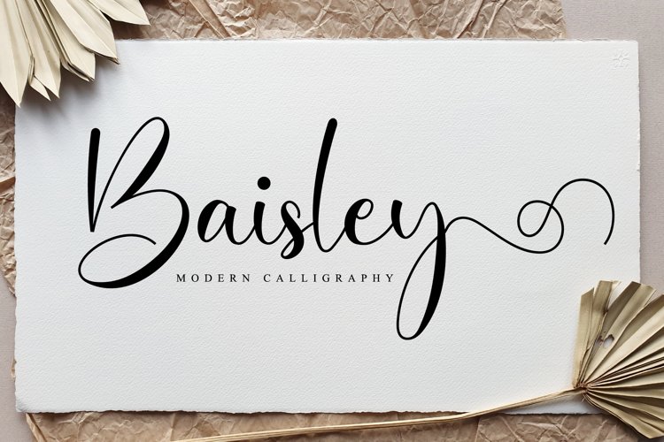 Baisley Script example image 1